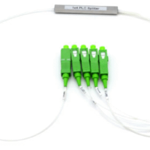 Single Mode 1x4 PLC Fiber Optic Splitter With SC APC Connector