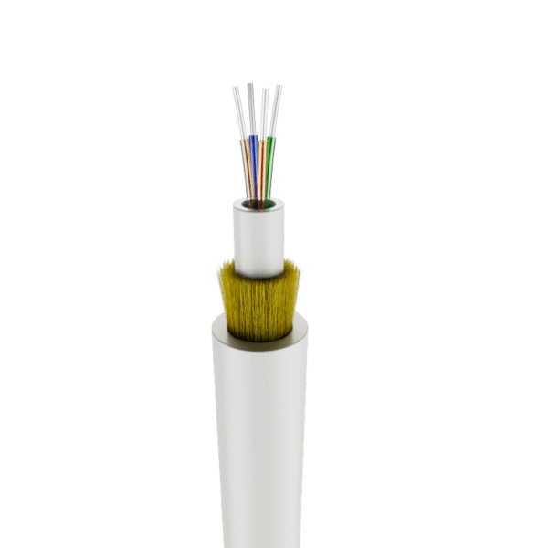 8FO Micro-cluster Indoor Fiber Optical Cable with inner V Groove-(GJFJZY-8FO)