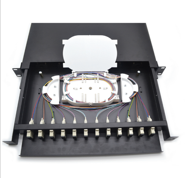 CATV 12 Port Fiber Optic Patch Panel 12 Core SC MM Adapter ODF Low Excess Loss - Image 5