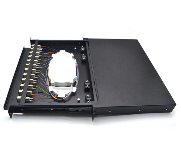 CATV 12 Port Fiber Optic Patch Panel 12 Core SC MM Adapter ODF Low Excess Loss - Image 3