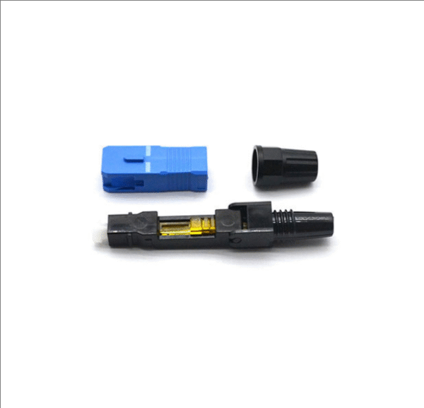 55mm Spiral Types FTTH Pre Embedded Fiber Optic Fast Connector Assembly On-Site - Image 2