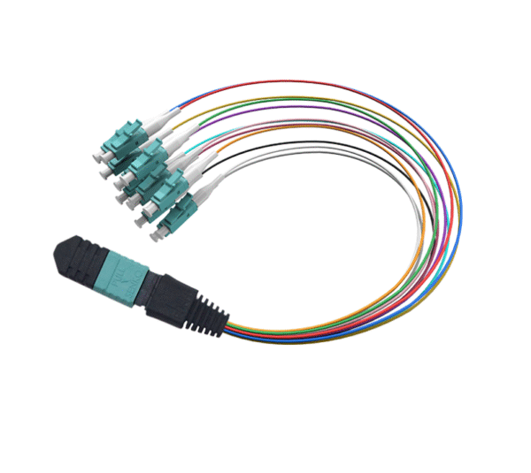 MTP to LC Fan-out Patch Cord 0.9mm Diameter, 12 fiber - Image 4
