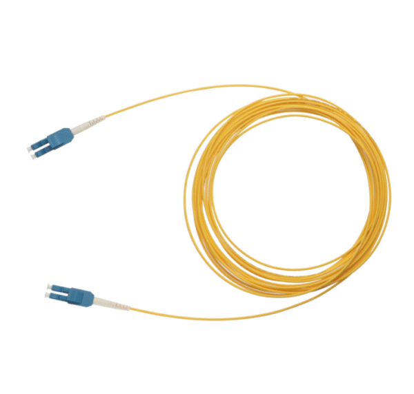 Customized Length Fiber Optic Patch Cord Uniboot LC APC Connector Yellow Fiber Optical Cable - Image 2