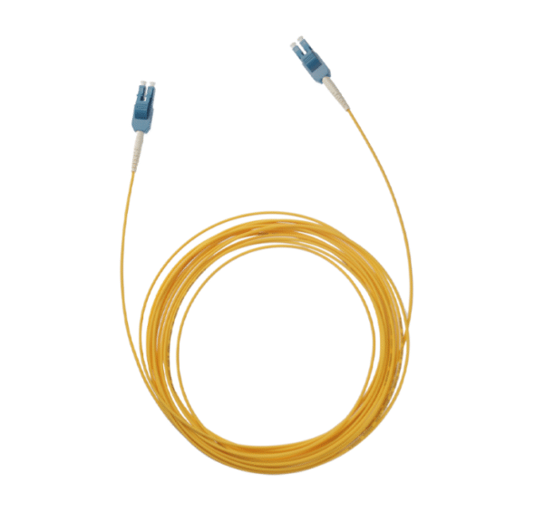 Customized Length Fiber Optic Patch Cord Uniboot LC APC Connector Yellow Fiber Optical Cable - Image 3