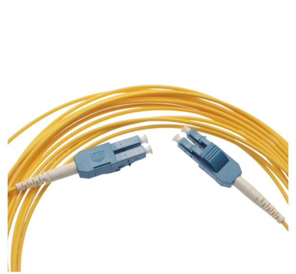 Customized Length Fiber Optic Patch Cord Uniboot LC APC Connector Yellow Fiber Optical Cable - Image 4