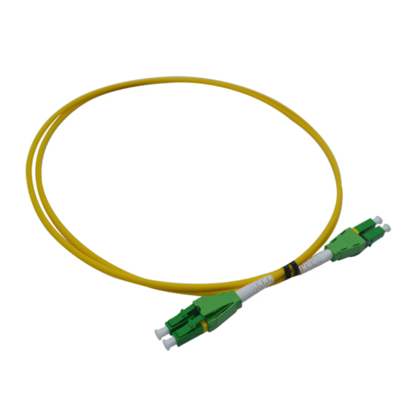 3.0mm Yellow LC Uniboot Fiber Optical Patch Cord For Data Transmission Networks - Image 2