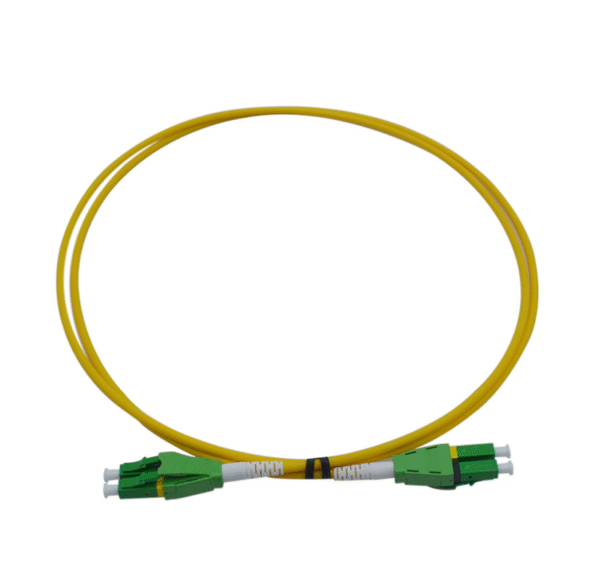 3.0mm Yellow LC Uniboot Fiber Optical Patch Cord For Data Transmission Networks - Image 3