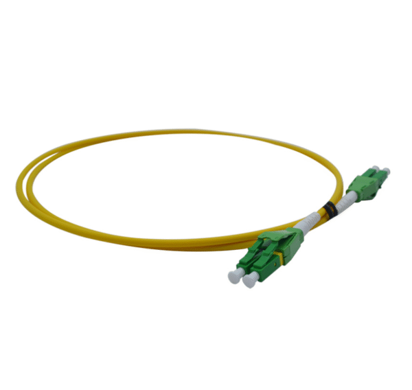 3.0mm Yellow LC Uniboot Fiber Optical Patch Cord For Data Transmission Networks - Image 4
