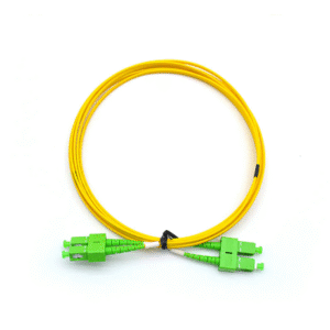 SC-APC-SC-APC-SM Duplex Fibre Optical Patch Cords 2.0mm LSZH 3m
