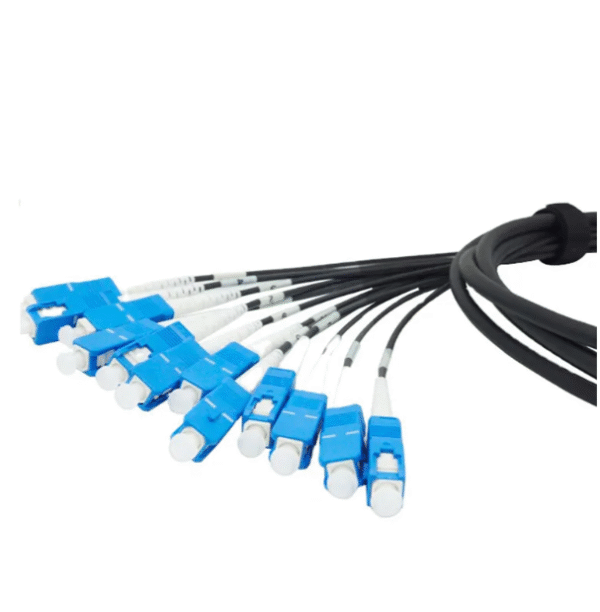 IP 68 Waterproof ODVA MPO-SC FTTA Patch Cord 12 Fibers Breakout Cable - Image 4