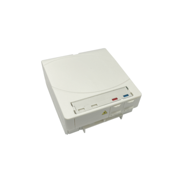 Fiber Opti Prise Socket 2 Fo Fiber Box Full Loaded With SC/APC Pigtail and Adapter - Image 2