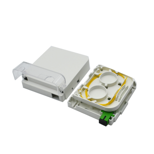 Fiber Optic Desktop Box Fiber Optic Panel Single Port Fiber Optic Junction Box - Image 3