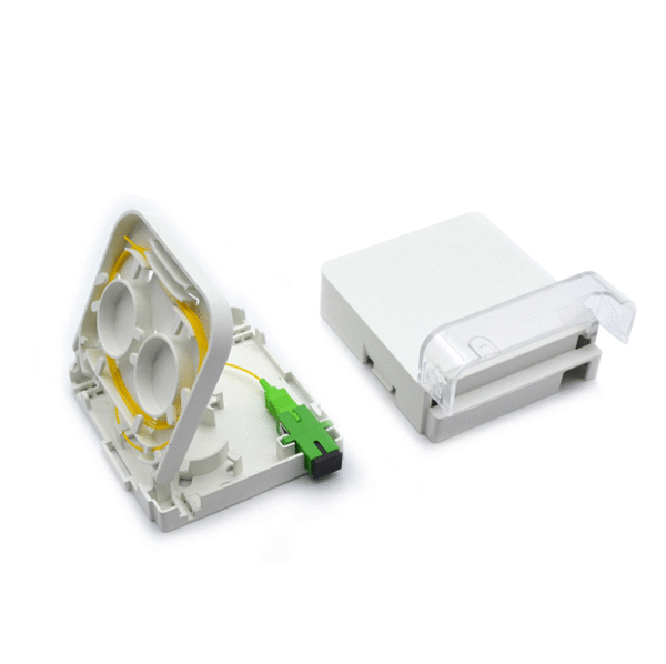 Fiber Optic Desktop Box Fiber Optic Panel Single Port Fiber Optic Junction Box - Image 4