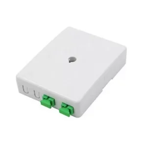 Fiber Optic Wall Plate Outlet 2 Part Socket Panel Faceplate