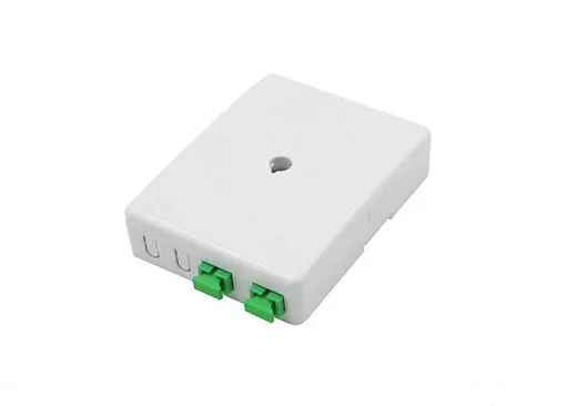 Fiber Optic Wall Plate Outlet 2 Part Socket Panel Faceplate