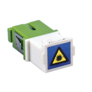 SM SC Adapter with Blue Laser Label and Auto Shutter