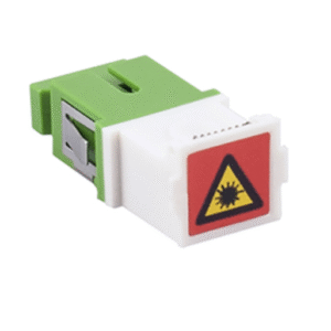 SM SC Adapter with Red Laser Label and Auto Shutter