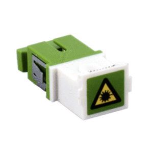 SM SC Adapter with Green Laser Label and Auto Shutter