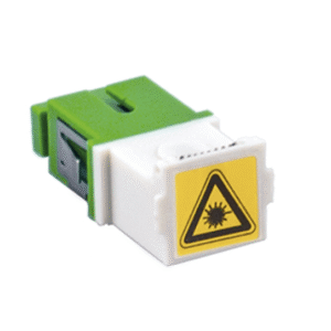 SM SC Adapter with Yellow Laser Label and Auto Shutter