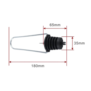 FTTX ADSS Tension clamp High Strength Fiber overhead wire Cable Suspension Clamp ADSS Clamp high tension cable clamp ZCPGC-01