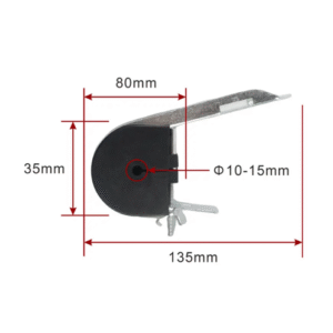 FTTX ADSS Suspension Clamp J Hook Suspension Clamp for ADSS Fiber Optic Round Cable ZCTGC-03