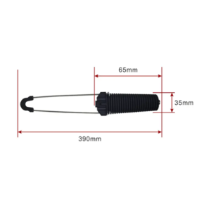 FTTX ADSS Tension clamp High Strength Fiber overhead wire Cable Suspension Clamp ADSS Clamp high tension cable clamp ZCPGC-03
