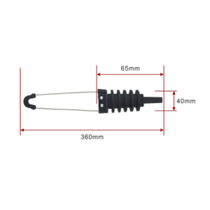 FTTX ADSS Tension clamp High Strength Fiber overhead wire Cable Suspension Clamp ADSS Clamp high tension cable clamp ZCPGC-04