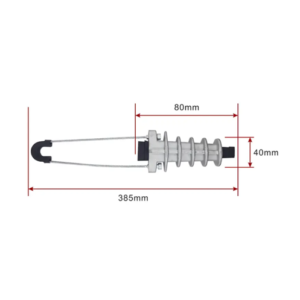 FTTX ADSS Tension clamp High Strength Fiber overhead wire Cable Suspension Clamp ADSS Clamp high tension cable clamp ZCPGC-06