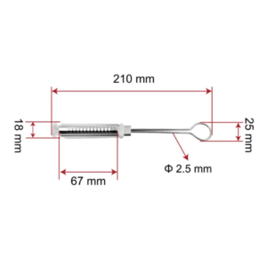 FTTH stainless steel flat cable drop clamp FTTH stainless steel wire clamp ZCSSC-02