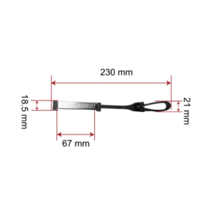 FTTH combination flat drop cable clamp FTTH combination clamp ZCSPC-01