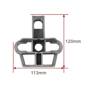Aluminum hoop/Pole Bracket Aluminum alloy Universal Pole Metal Bracket UPB Suspension Anchor Clamp ZCALC-02