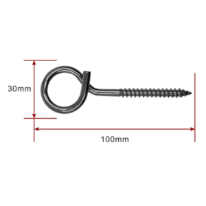 FTTH HOOK Galvanized Anchor Drive Wire Carbon Steel P House Hook ZCHK-02