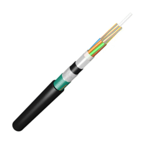 GYFY53 Direct Buried FRP CSM Double Sheath PSP Enhanced Armor Optical Cable