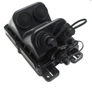 2 Port Fiber Optic MST Terminal Box With 1×2 PLC Splitters