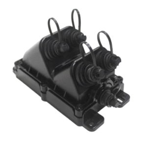 4 Port Fiber Optic MST Terminal Box With 1x4PLC Splitters