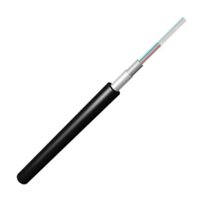 GYGXY Uni-tube Non-metallic Glass Yarns Tapes Armored HDPE Sheath Drop cable