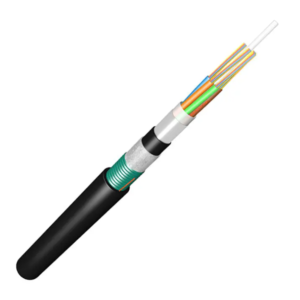 GYFY53 Direct Buried FRP CSM Double Sheath PSP Enhanced Armor Optical Cable
