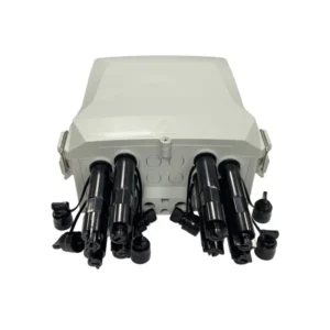 Speical Design Ip65 1×8 Splitter Sc Fibre Access Terminal Box, Outdoor Wall Mount, White