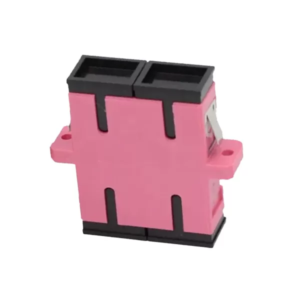 SC/UPC Multimode Duplex Fiber Optic Adapter