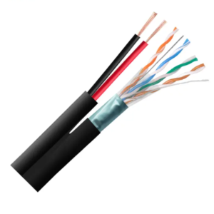 FTP CAT5E 5E 4P+2/1.50mm2 Video over FTP Outdoor