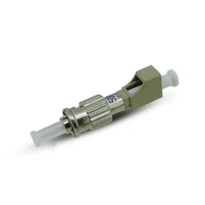 LC Female to ST Male Adapter Multimode Simplex Metal