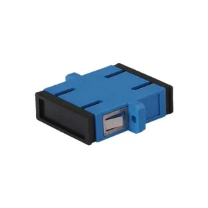 SC Adapter Duplex Single Mode UPC Blue Plastic