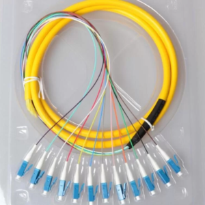 12 Fibers LC/UPC SM Pigtail 9/125um G657A Fiber LSZH