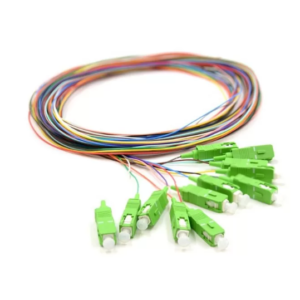 12 Fibers SC/APC SM Pigtail 9/125um G657A Fiber LSZH