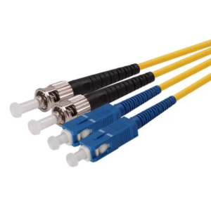 ST SC Single Mode Patch Cord G652D Duplex PVC