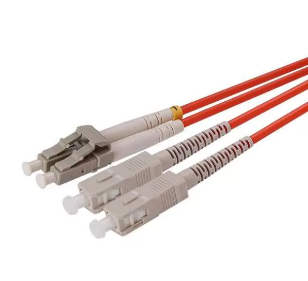 LC SC Duplex 62.5/125 Multimode Fiber Patch Cable